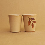 Load image into Gallery viewer, Aqua Tumbler - Foliage, Beige