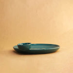 Load image into Gallery viewer, Hor Dourves Chip & Dip Platter - Forest Green