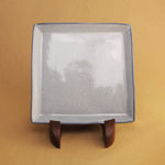 Load image into Gallery viewer, Quad Platter/ Quad Dinner Plate - Floating Blue