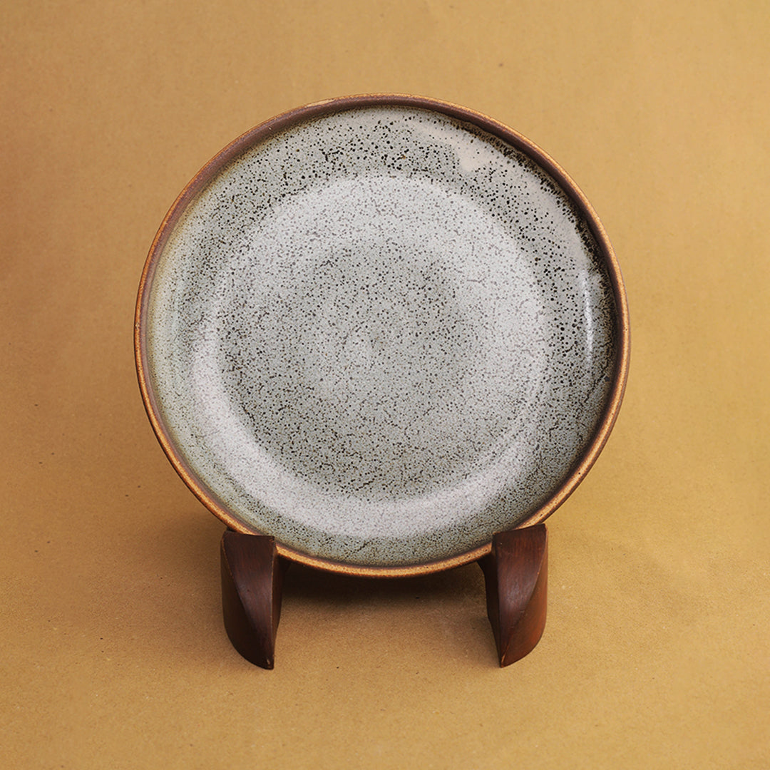 Plaque Breakfast Plate - Volcanic Blue