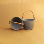 Load image into Gallery viewer, Godet Serving Bowl - Matte Blue