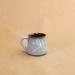 Load image into Gallery viewer, Slip Trail Cup - Dragonfly, Satin Blue