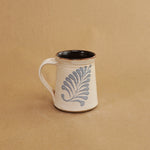 Load image into Gallery viewer, Slip Trail Mug - Fern, Satin Beige
