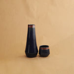 Load image into Gallery viewer, Angular Bottle Set - Royal Blue | Ceramic Bottle Set