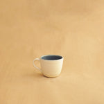 Load image into Gallery viewer, Godet Cup - Ivory, Ocean Blue