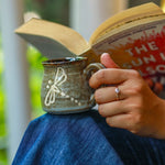 Load image into Gallery viewer, Slip Trail Cup - Dragonfly, Satin Blue