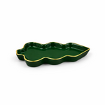 Load image into Gallery viewer, Conifer Christmas Platter Set - Green