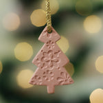 Load image into Gallery viewer, Conifer Christmas Tree Ornament - Red