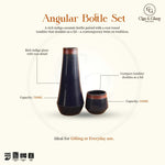 Load image into Gallery viewer, Angular Bottle Set - Royal Blue