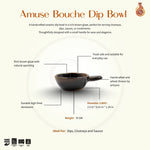 Load image into Gallery viewer, Amuse Bouche Dip bowl - Brown