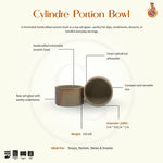 Load image into Gallery viewer, Cylindre Portion Bowl - Raw