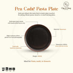 Load image into Gallery viewer, Peu Cadre Pasta Plate - Black