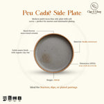 Load image into Gallery viewer, Peu Cadre Side Plate | Handmade Ceramic Starter Plates - Matte Blue