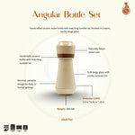 Load image into Gallery viewer, Angular Bottle Set - Beige