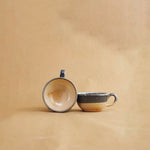 Load image into Gallery viewer, Kaffe Cup - Cappuccino, Blue, beige