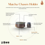 Load image into Gallery viewer, Matcha Chasen Holder - Matte Blue