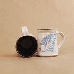 Load image into Gallery viewer, Slip Trail Mug - Fern, Satin Beige