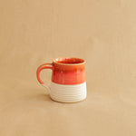 Load image into Gallery viewer, Art Deco Ribbed Mugs - Pink