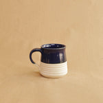 Load image into Gallery viewer, Art Deco Ribbed Mug - Royal Blue