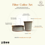 Load image into Gallery viewer, Filter Coffee Set - Volcanic Blue