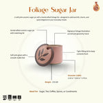 Load image into Gallery viewer, Foliage Sugar Jar - Pink