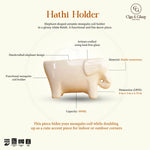 Load image into Gallery viewer, Hathi Holder - White