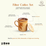 Load image into Gallery viewer, Infusion Mug Set - foliage, Beige