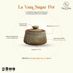 Load image into Gallery viewer, La Vara Sugar Pot - Matte Blue