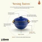 Load image into Gallery viewer, Serving Tureen - Royal Blue