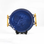 Load image into Gallery viewer, Cane Serving Platter- Royal Blue