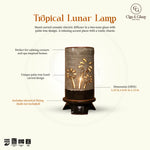 Load image into Gallery viewer, Tropical Lunar Lamp - Tenmoku, White