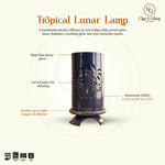 Load image into Gallery viewer, Tropical Lunar Lamp - Royal Blue
