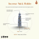 Load image into Gallery viewer, Incense Stick Holder - Satin Blue