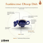 Load image into Gallery viewer, Frankincense Dhoop Dish - Royal Blue