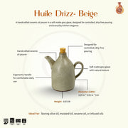 Huile Drizzle Pourer - Matte Grey