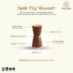 Load image into Gallery viewer, Spirit Peg Measurer - Clay, White