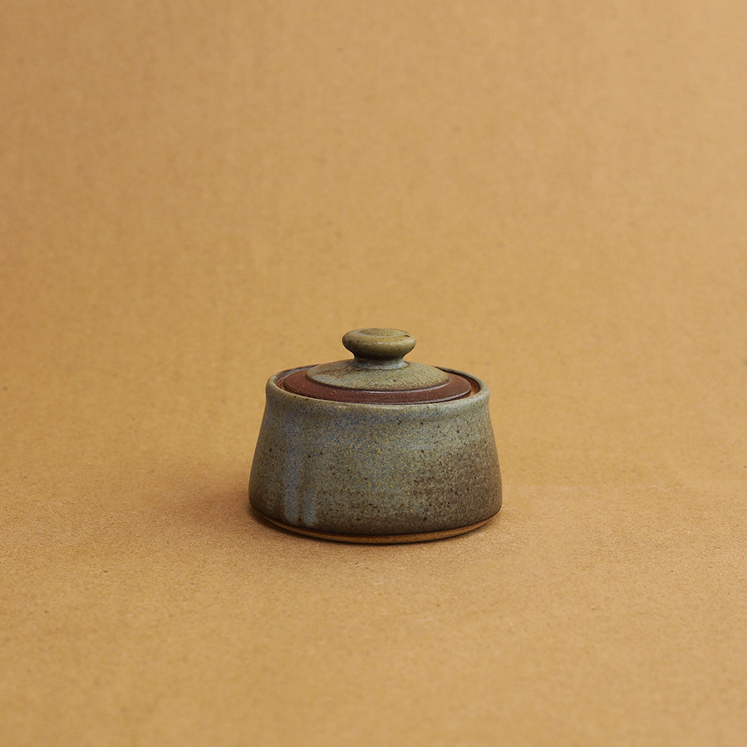 La Vara Sugar Pot - Matte Blue