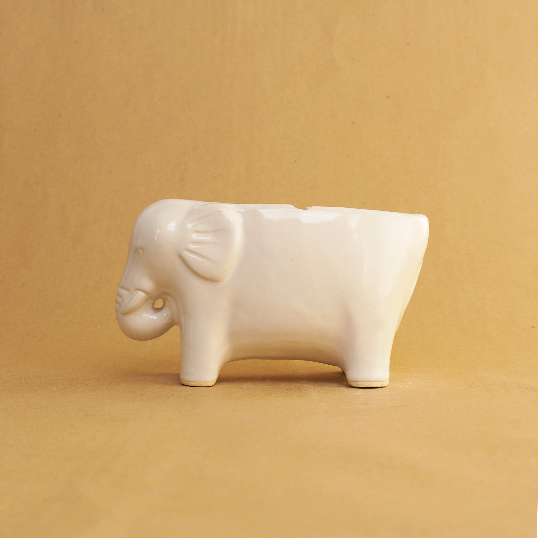 Hathi Holder - White