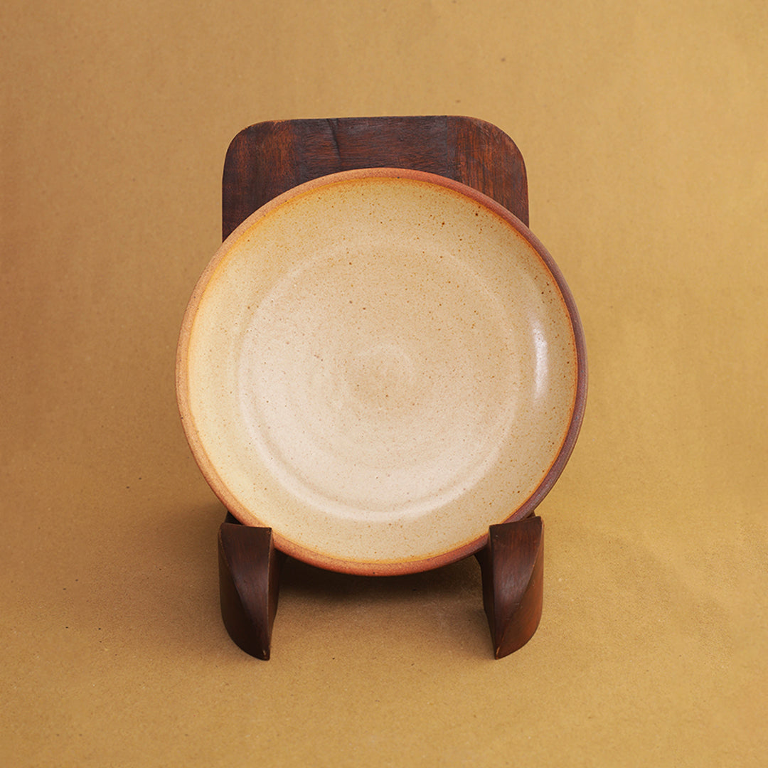 Plaque Side Plate - Beige