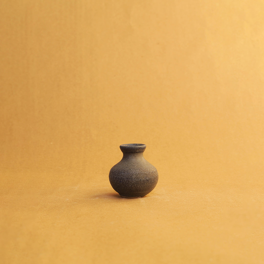 Bouton Bud Vase - Matte Blue