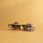 Load image into Gallery viewer, Myrrh Dhoop Dish - Blue, Beige
