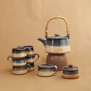 La Vara Kettle - Blue, Beige