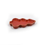 Load image into Gallery viewer, Conifer Christmas Platter Set - Red
