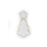 Load image into Gallery viewer, Conifer Christmas Platter Set - White
