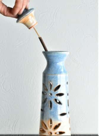 Aroma incense stick holders – Earthy blue