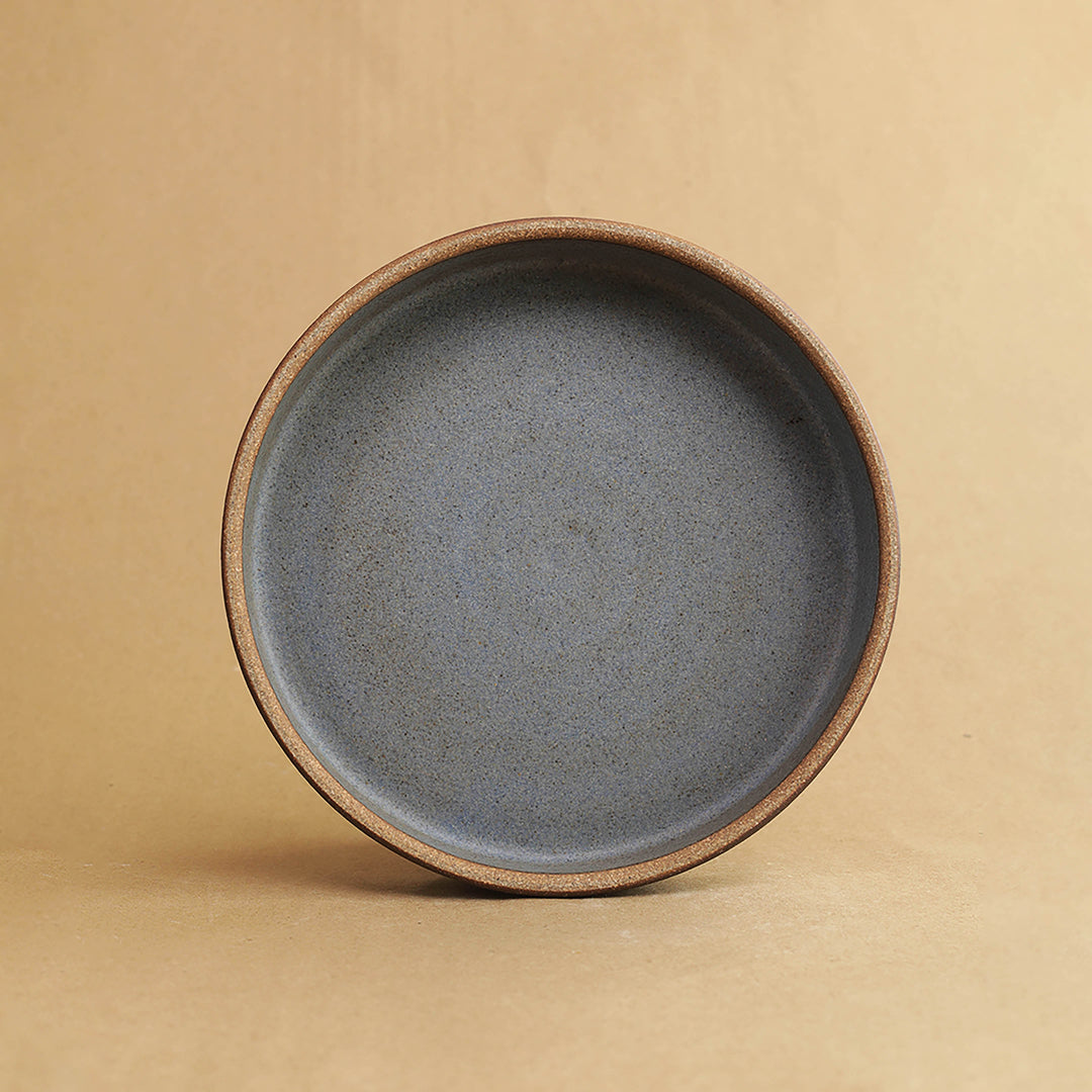 Cadre Pasta Plate - Matte Blue