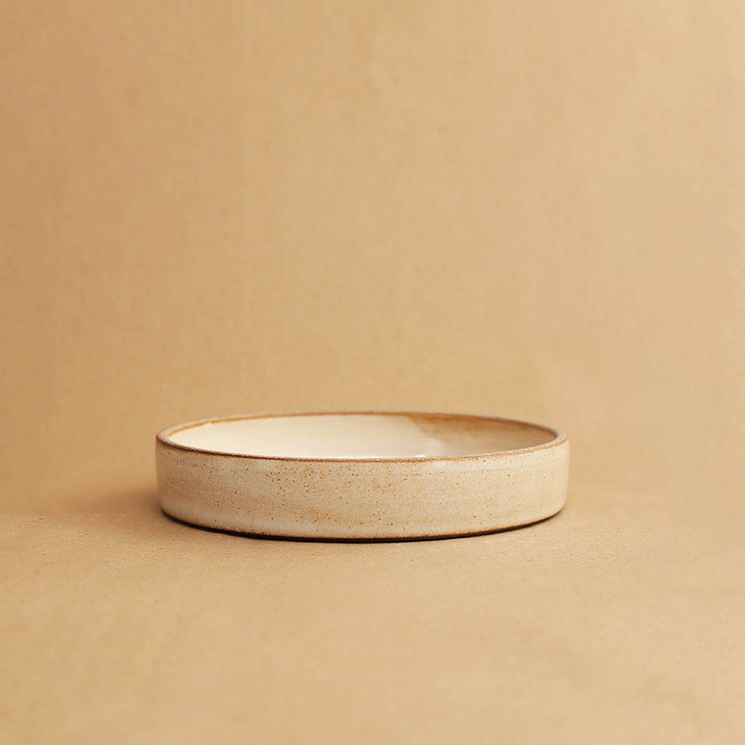 Cadre Pasta Plate - Beige