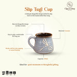 Load image into Gallery viewer, Slip Trail Cup - Dragonfly, Satin Blue
