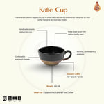 Load image into Gallery viewer, Kaffe Cup - Capuccino, Matte Black