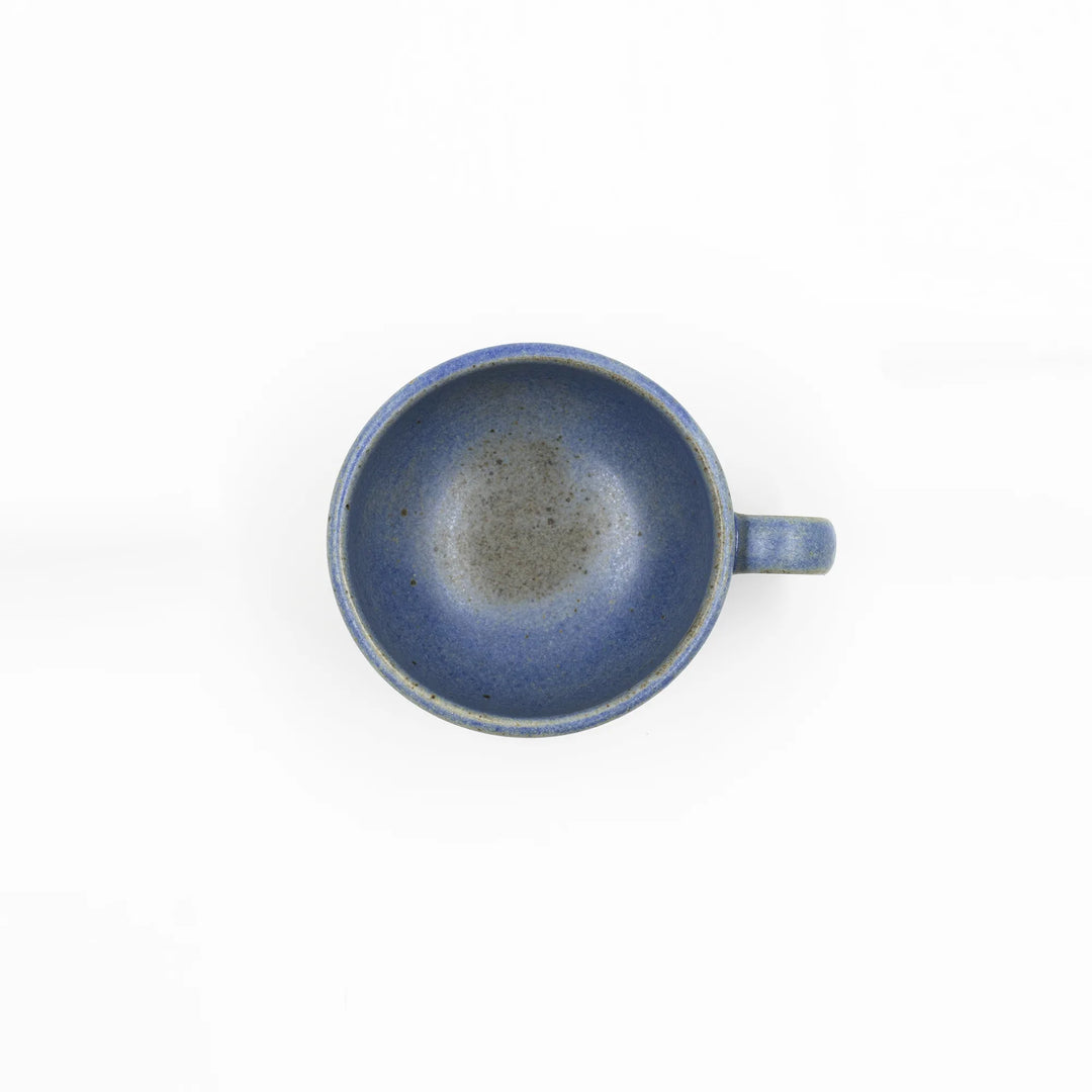 Kaffe Cup - Cappuccino, Matte Blue, Mocha